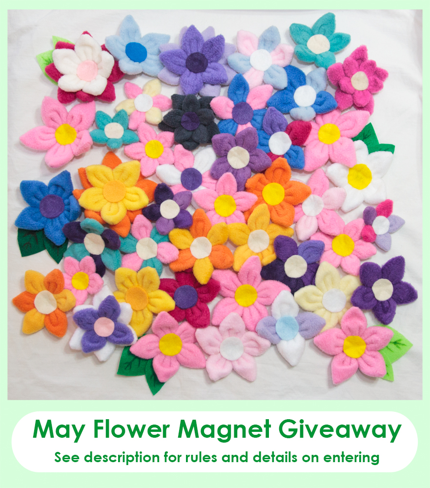 May Flower Magnet Giveaway!!