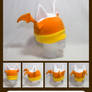 Candy Corn Bat Hat