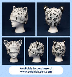 Snow Leopard Hat