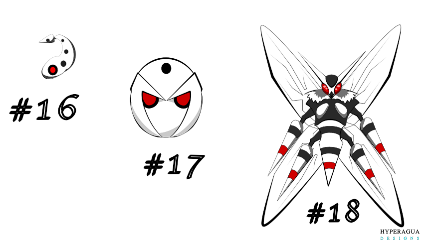 MY BUG EVOLUTION by Hyperagua on DeviantArt