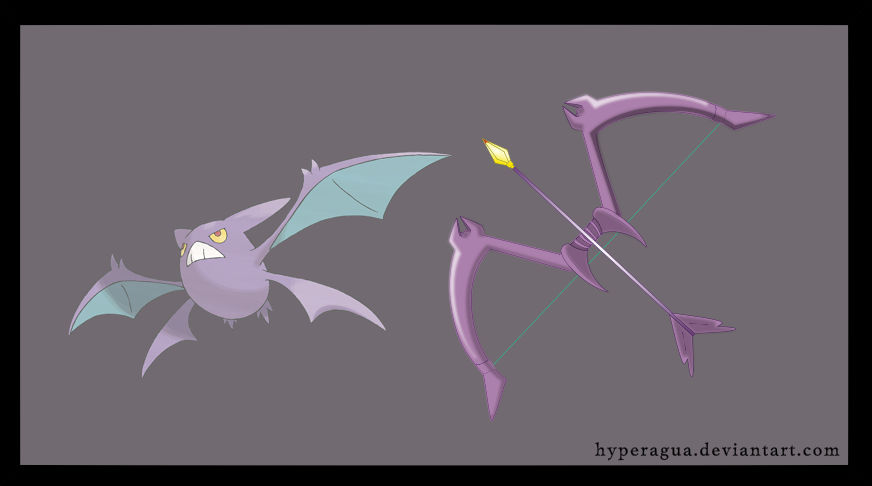 Pokemon Weapons Series Crobow by Hyperagua on DeviantArt