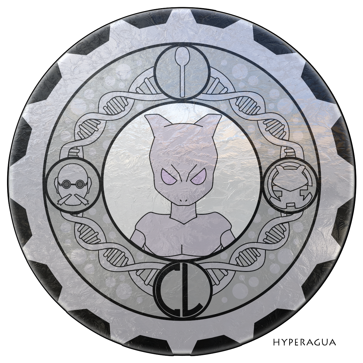 Platinum Unown Medal by JorMxDos on DeviantArt