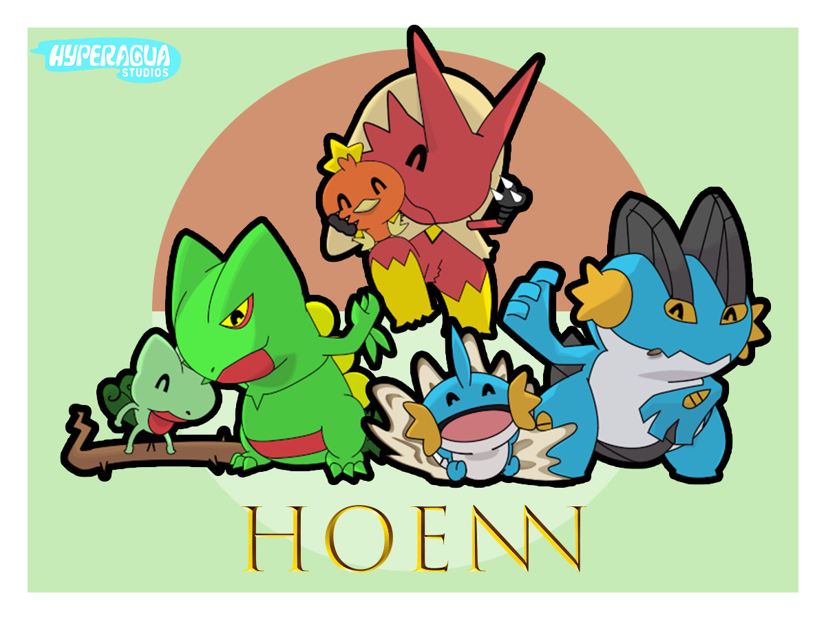 My Shiny Hoenn by Hyperagua on DeviantArt