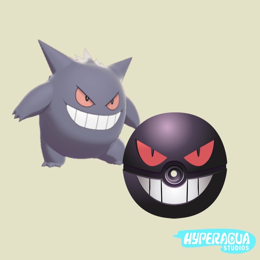 Mega Gengar (shiny) by Pokemonsketchartist on DeviantArt