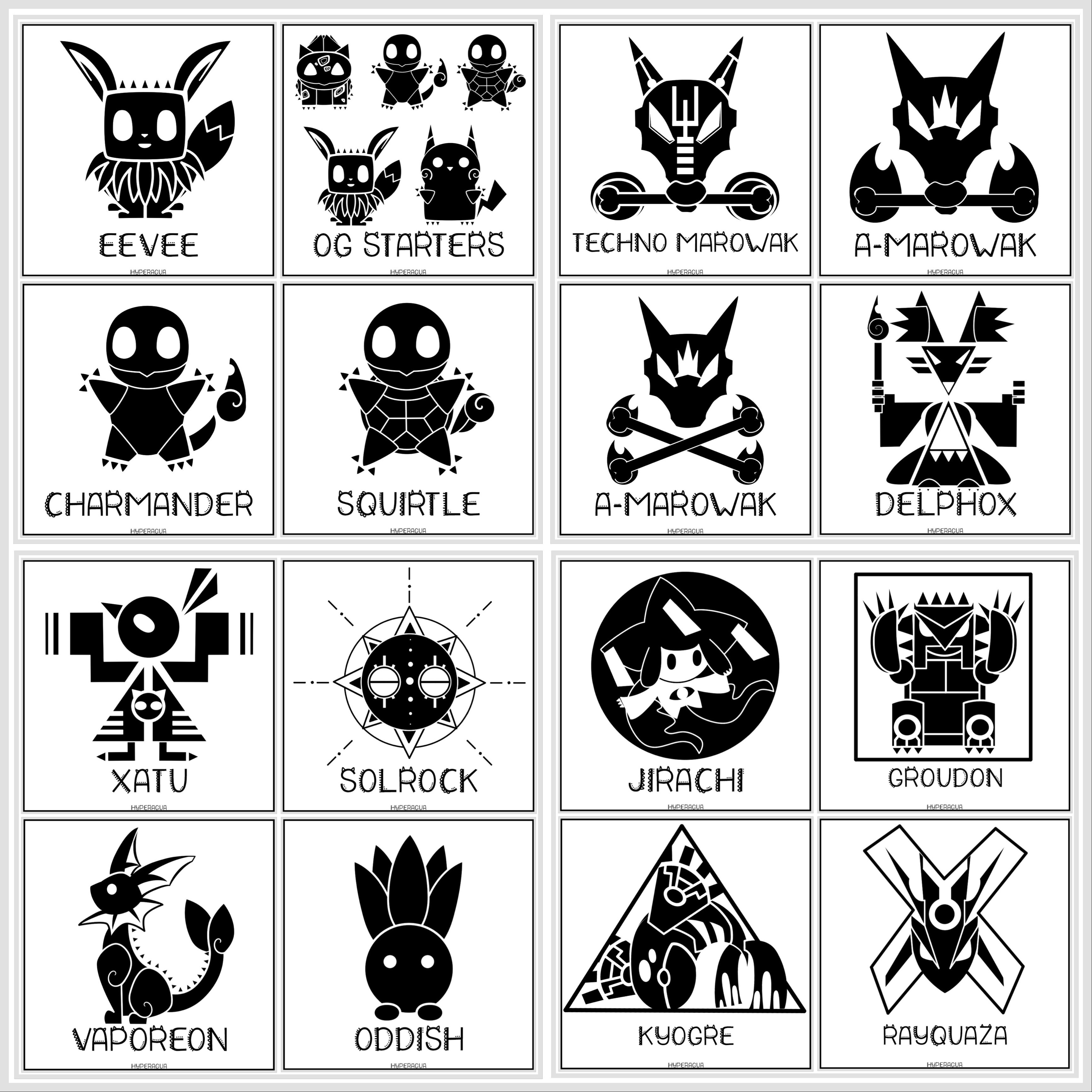 Pokemon Black and White by HauoJudai on DeviantArt