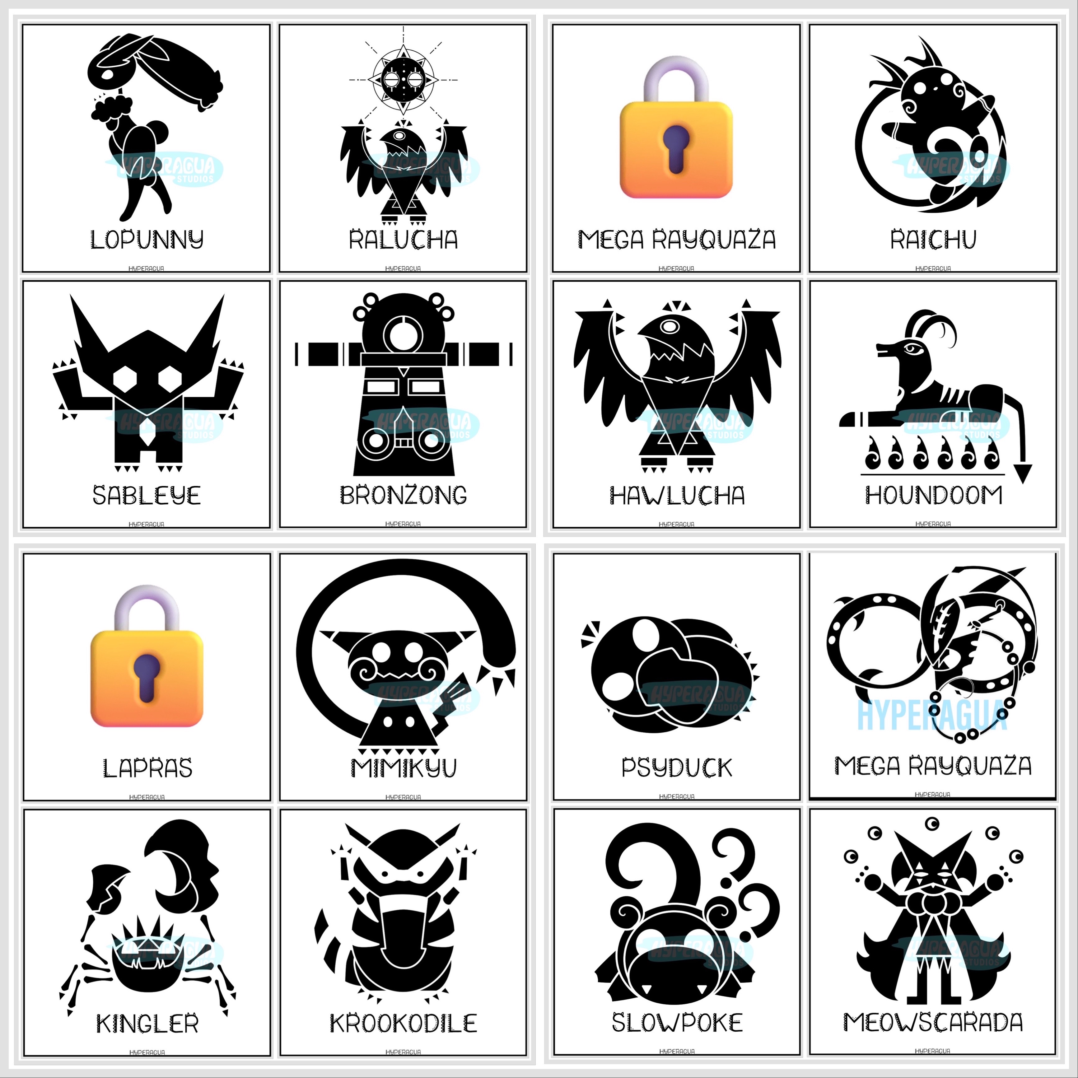 Original Pokemon-Type Symbols by AdeptCharon on DeviantArt