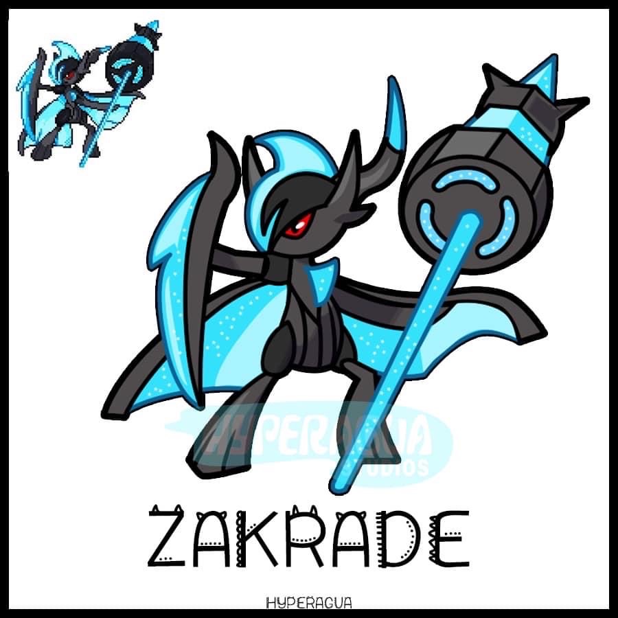 Poke Fusion - Zekrizard by PokeFusionMan on DeviantArt