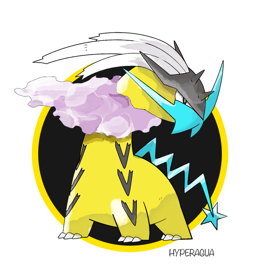 Pokemon Raging Bolt Animation Raging Bolt As Gen 1 Pokemon by Hyperagua on DeviantArt