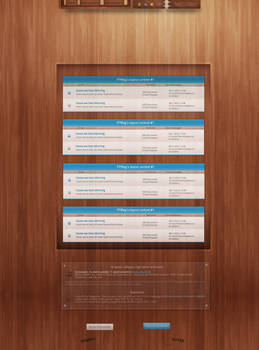 Wood forum layout