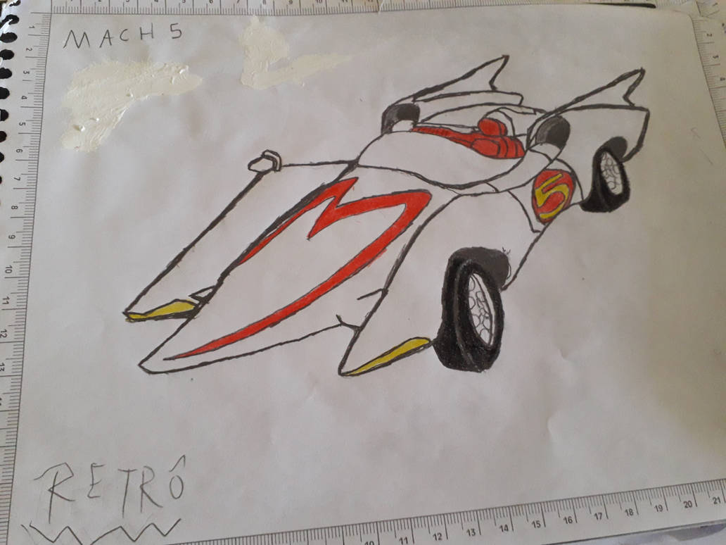 Speed Racer's Mach 5 (Drawing) by Artthriller94 on DeviantArt