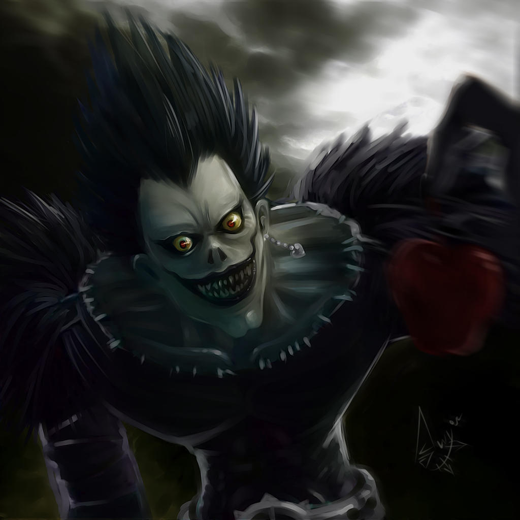 Ryuk Death note by slaanesh-goddess on DeviantArt