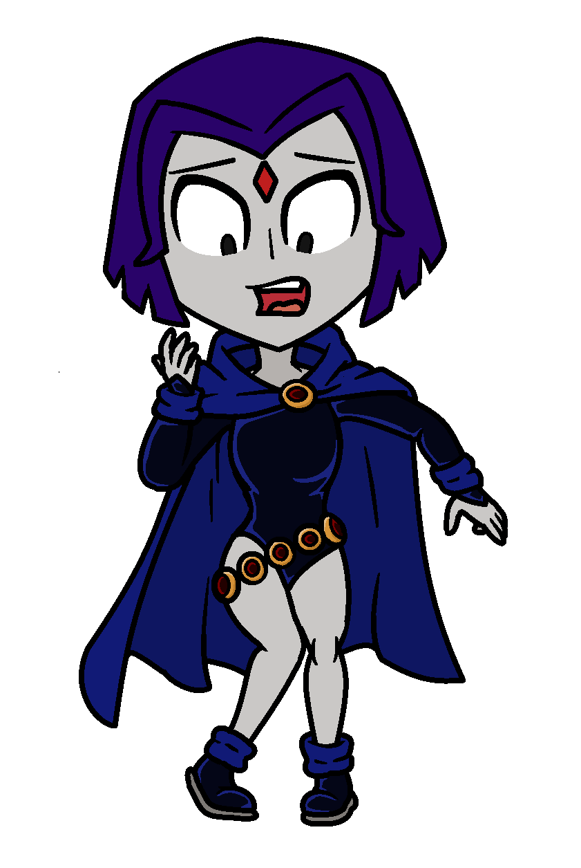 Chibi Raver Art by me Chibi Raven 2 by MissMalleable on DeviantArt