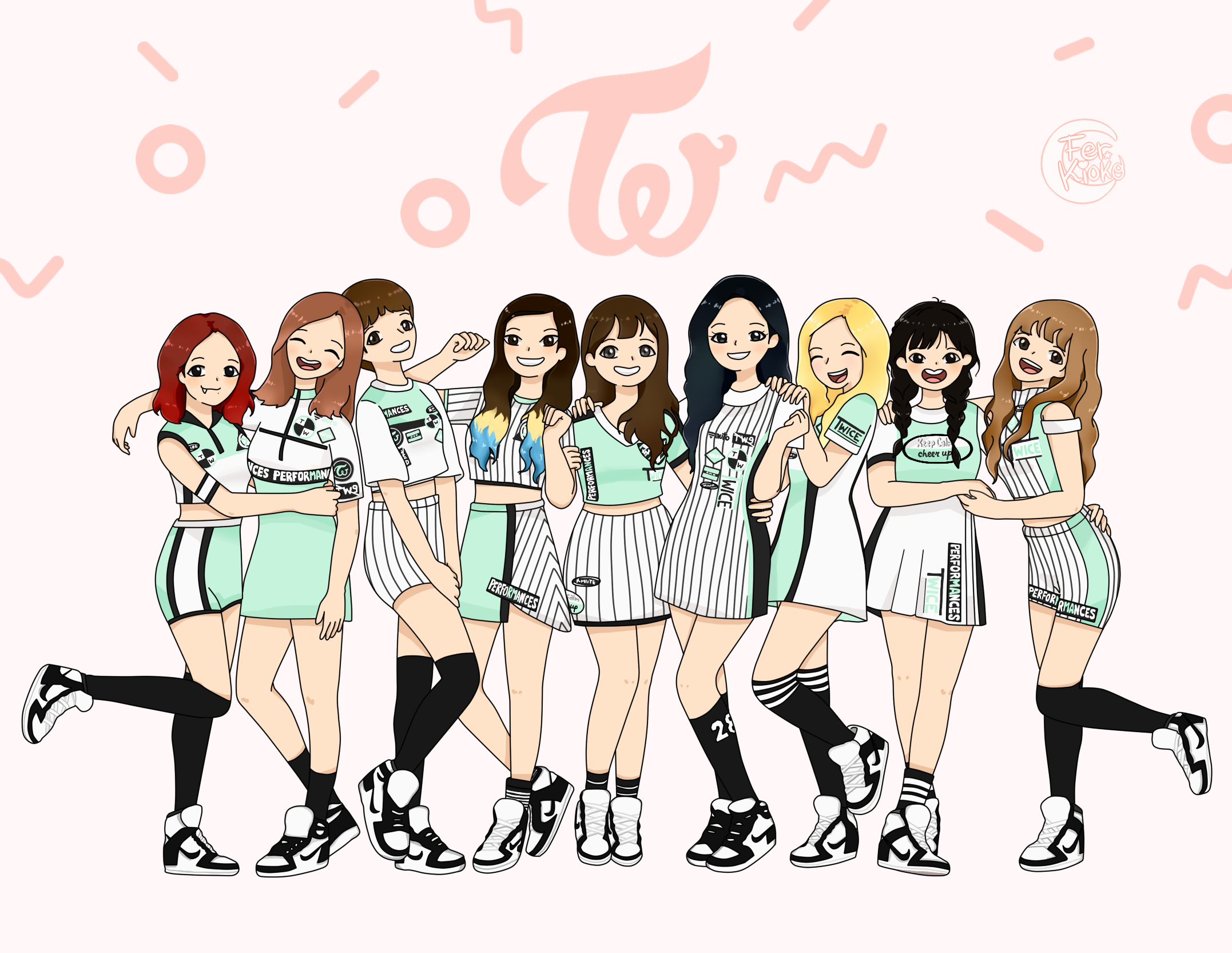 Fanart Twice 6 Cheer Up By Ferkioko On Deviantart Fanart Twice 6 Cheer Up By Ferkioko On Deviantart