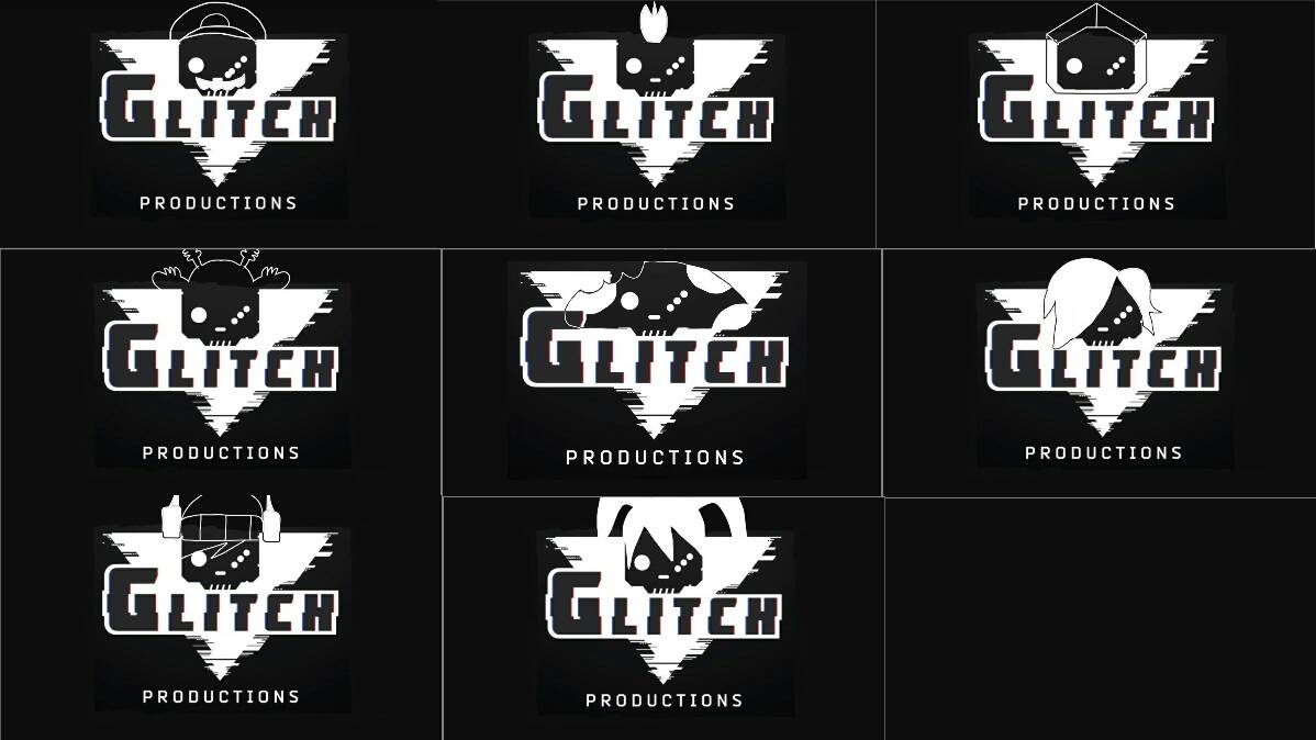 My custom variations of Glitch Productions logo by 4thwalshboy on DeviantArt