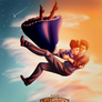 Booker and Elizabeth - Bioshock Infinite