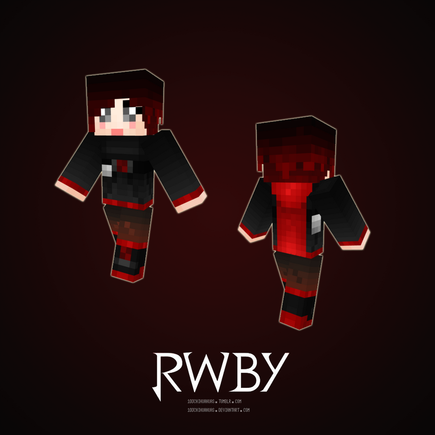 RWBY Minecraft skin #1 by 100chihuahuas on DeviantArt