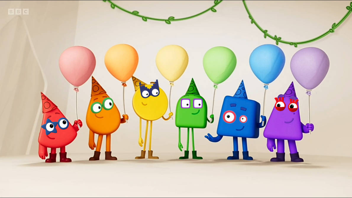 This colourblocks with numberblocks faces by Mr1Enbird on DeviantArt