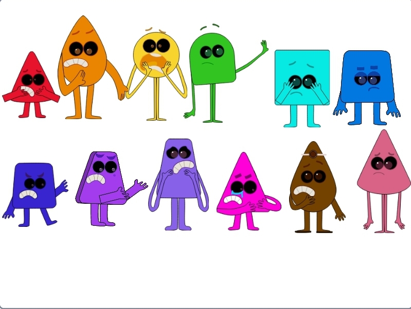 Scary Color Blocks Fanmade scary colourblocks by Mr1Enbird on DeviantArt