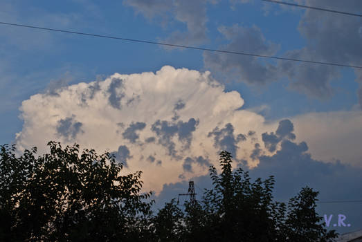 Strange clouds