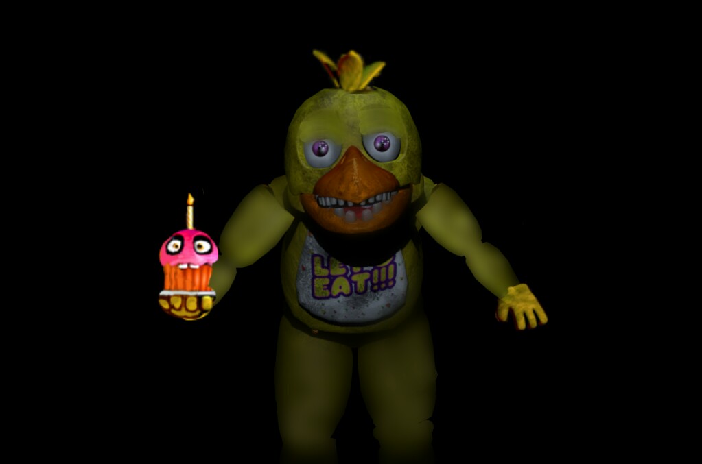 Fixed Withered Chica  Five Nights At Freddy's Amino