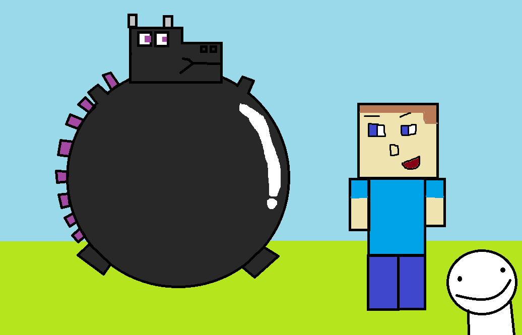 Ender Dragon Inflation by kyitsukihideyoshi on DeviantArt