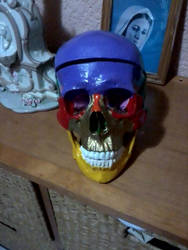 Rainbow Skull