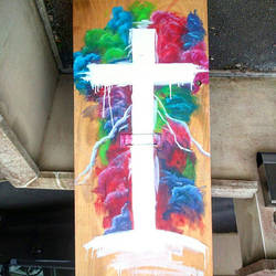 Christian Door Painting