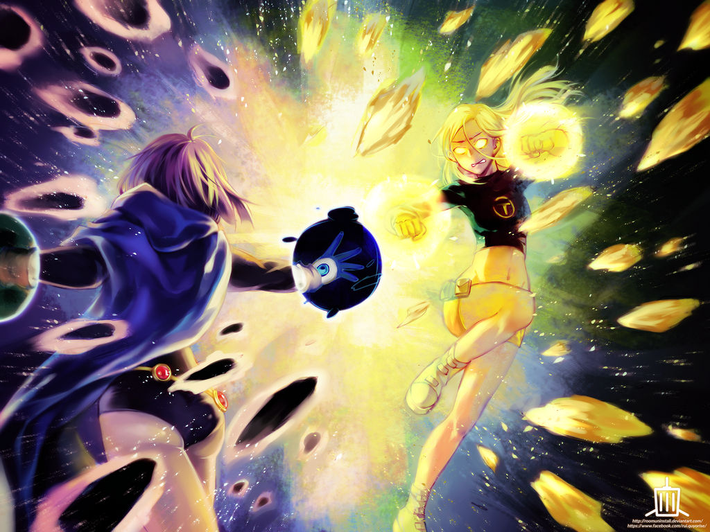 Teen Titans Raven Vs Terra By Blackrainbow2304 On DeviantArt teen-titans-raven-vs-terra-by-blackrainbow2304-on-deviantart