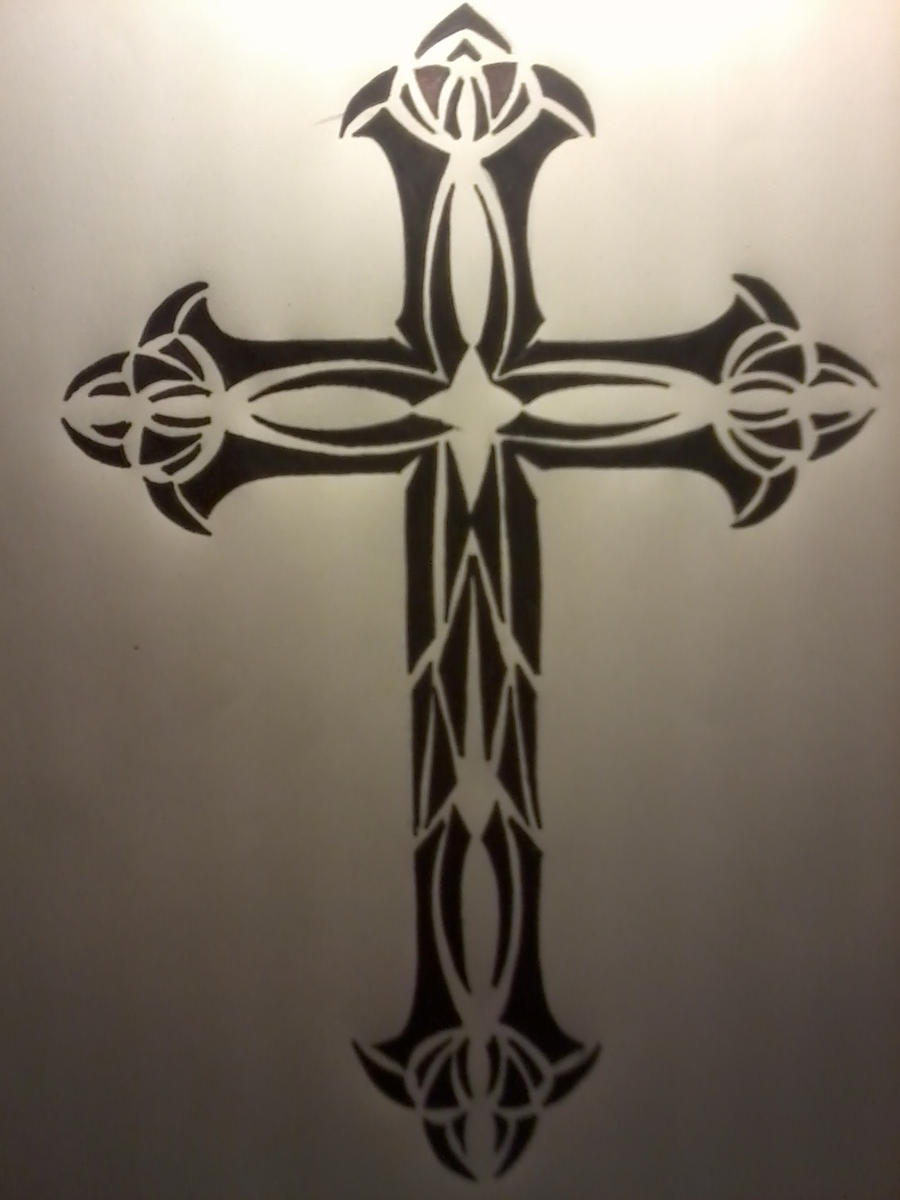 Cross Tattoo by jerryberry2k7 on DeviantArt