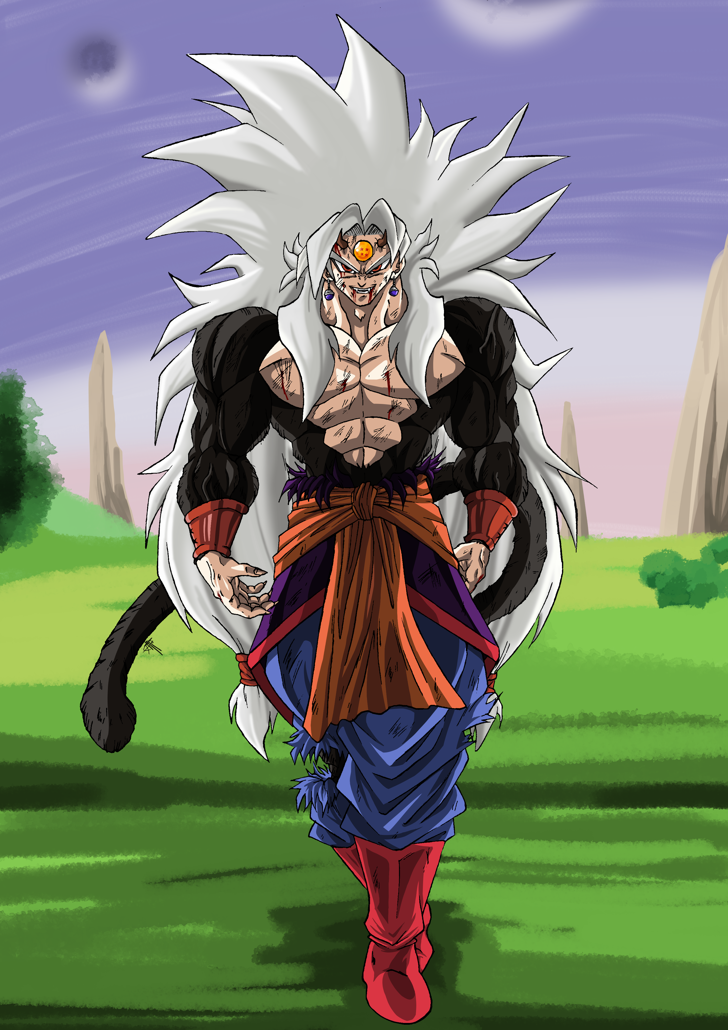 Goku SSJ6 by Unkoshin on DeviantArt