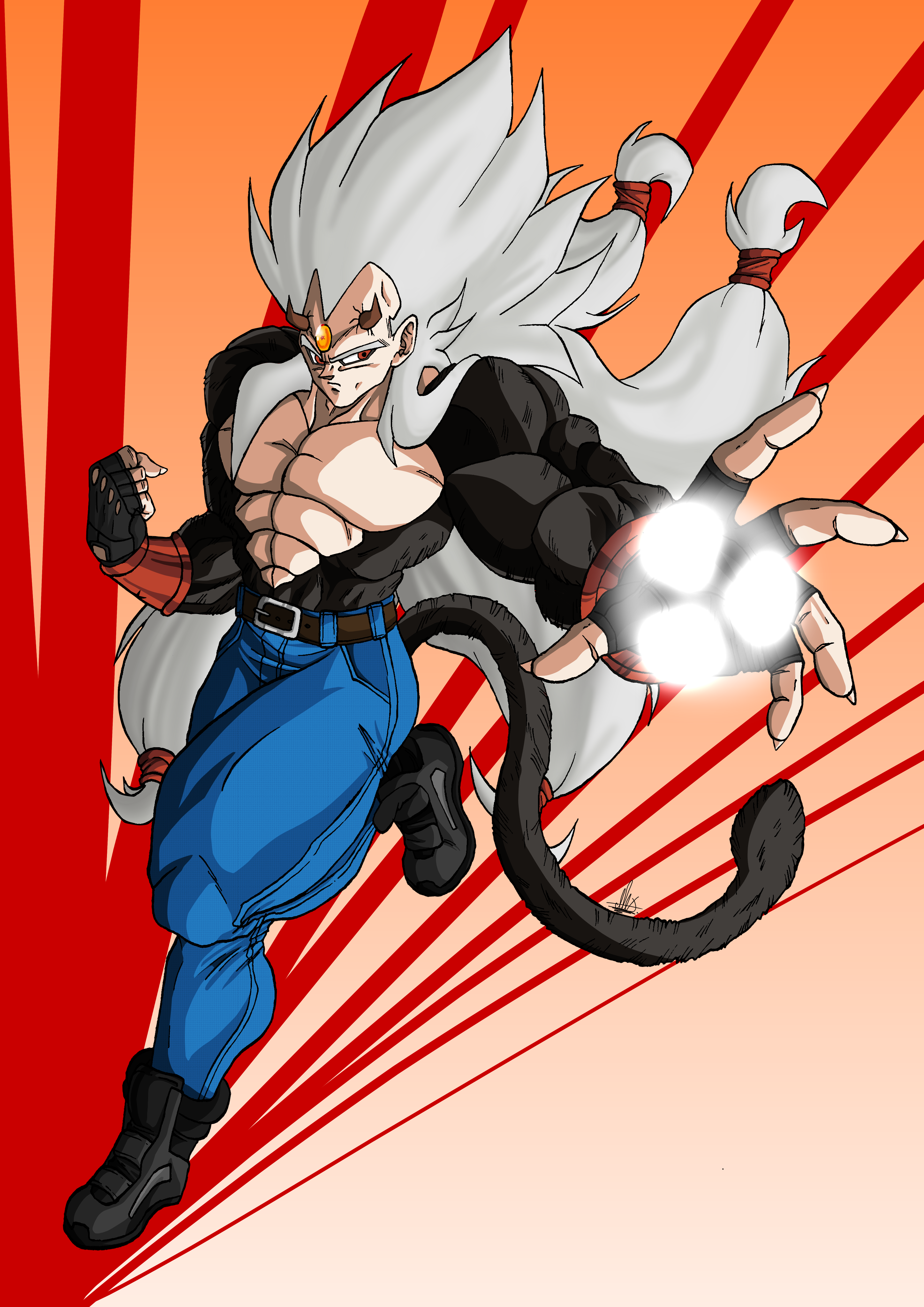 Ssj5 Vegeta by Unkoshin on DeviantArt