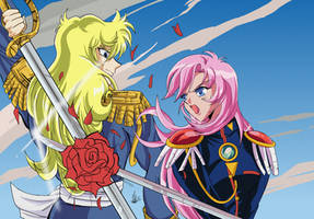 La rosa de Versailles vs La chica revolucionaria.