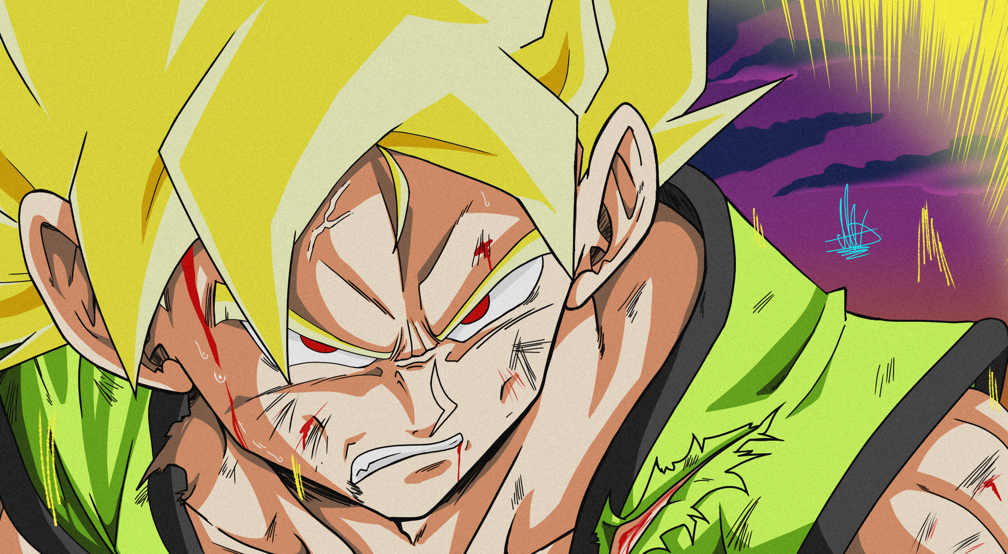 Goku AF SSJ5 by Unkoshin on DeviantArt