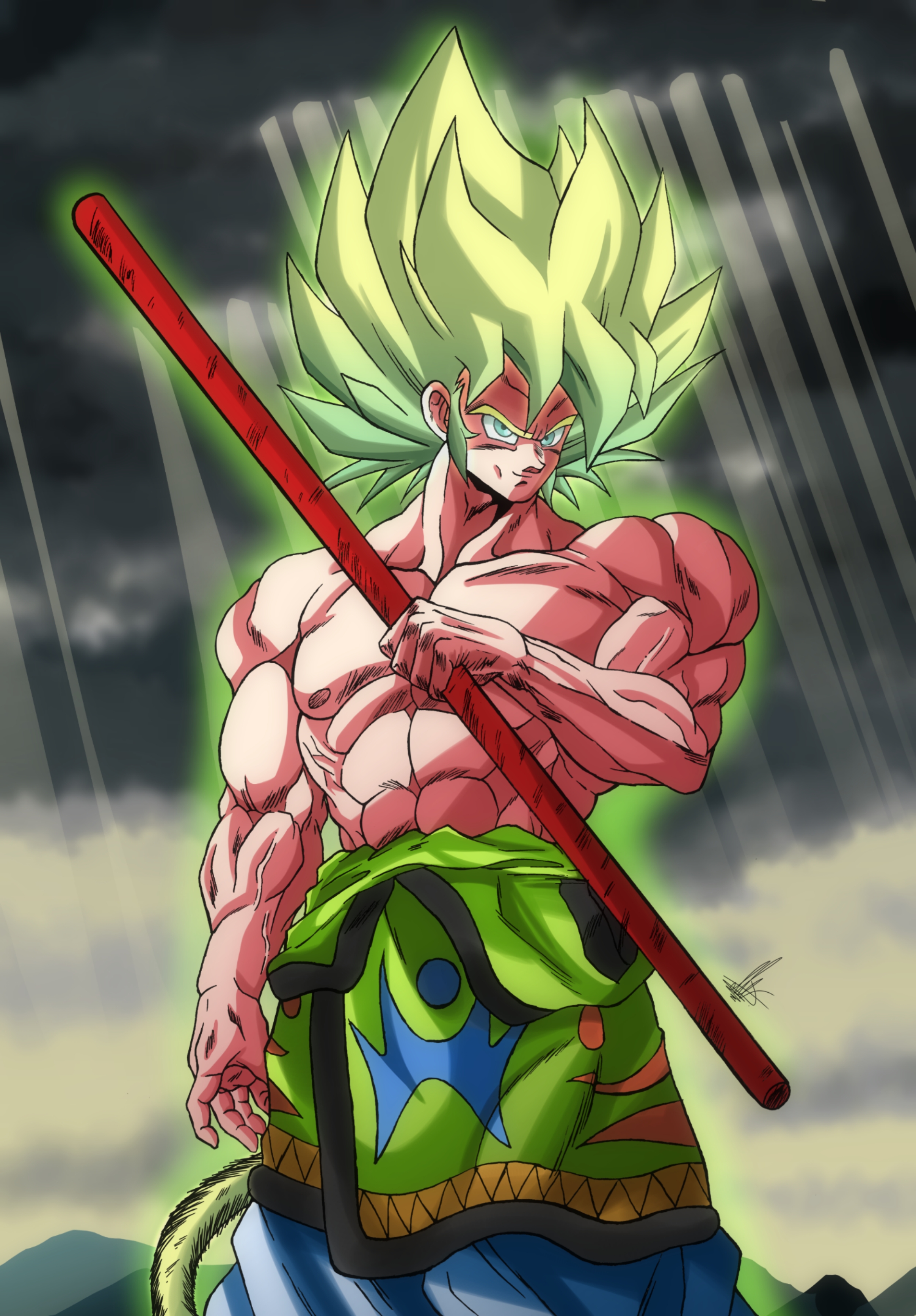 Goku AF SSJ5 by Unkoshin on DeviantArt