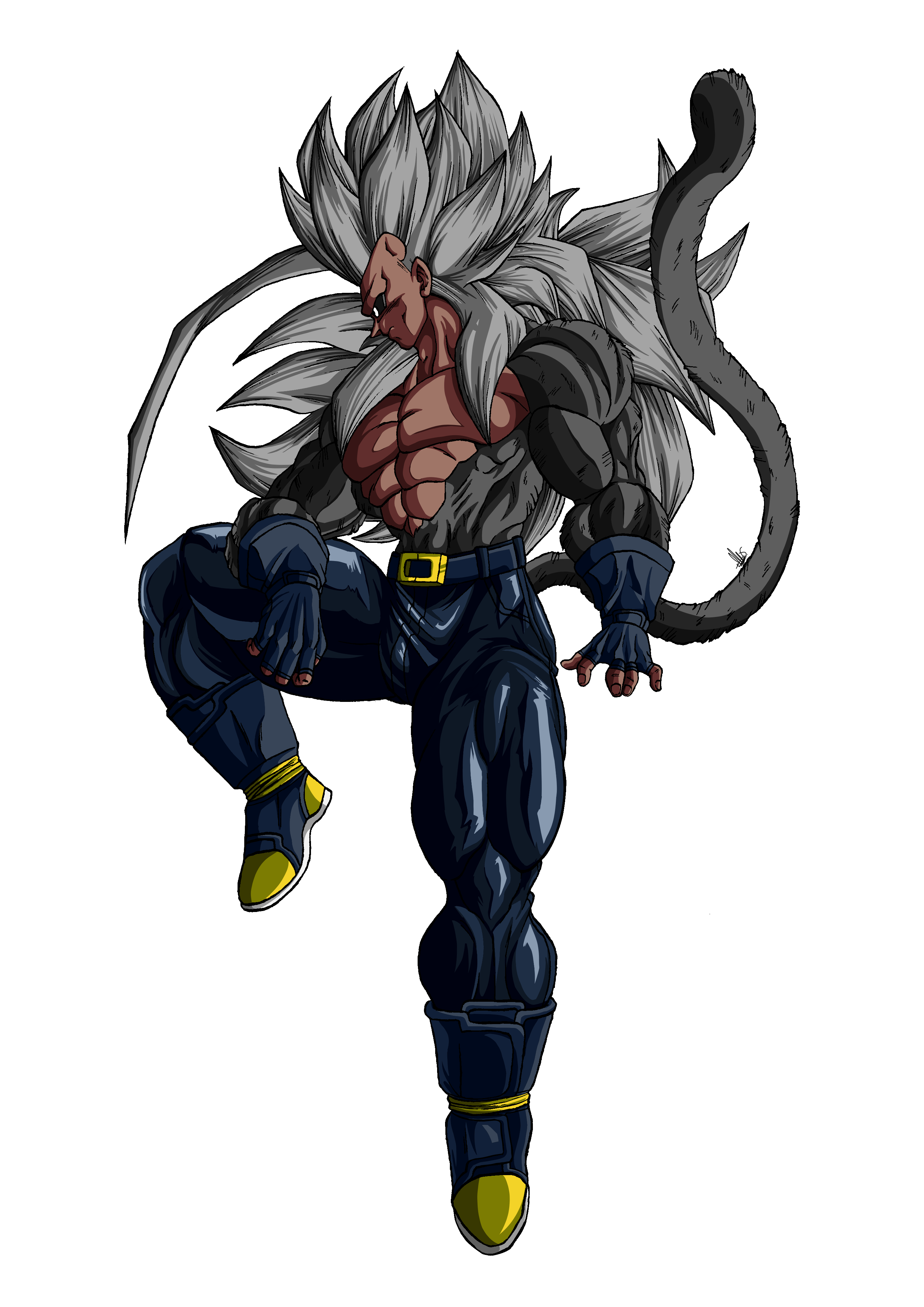 Vegeta ssj5 pgv by Unkoshin on DeviantArt