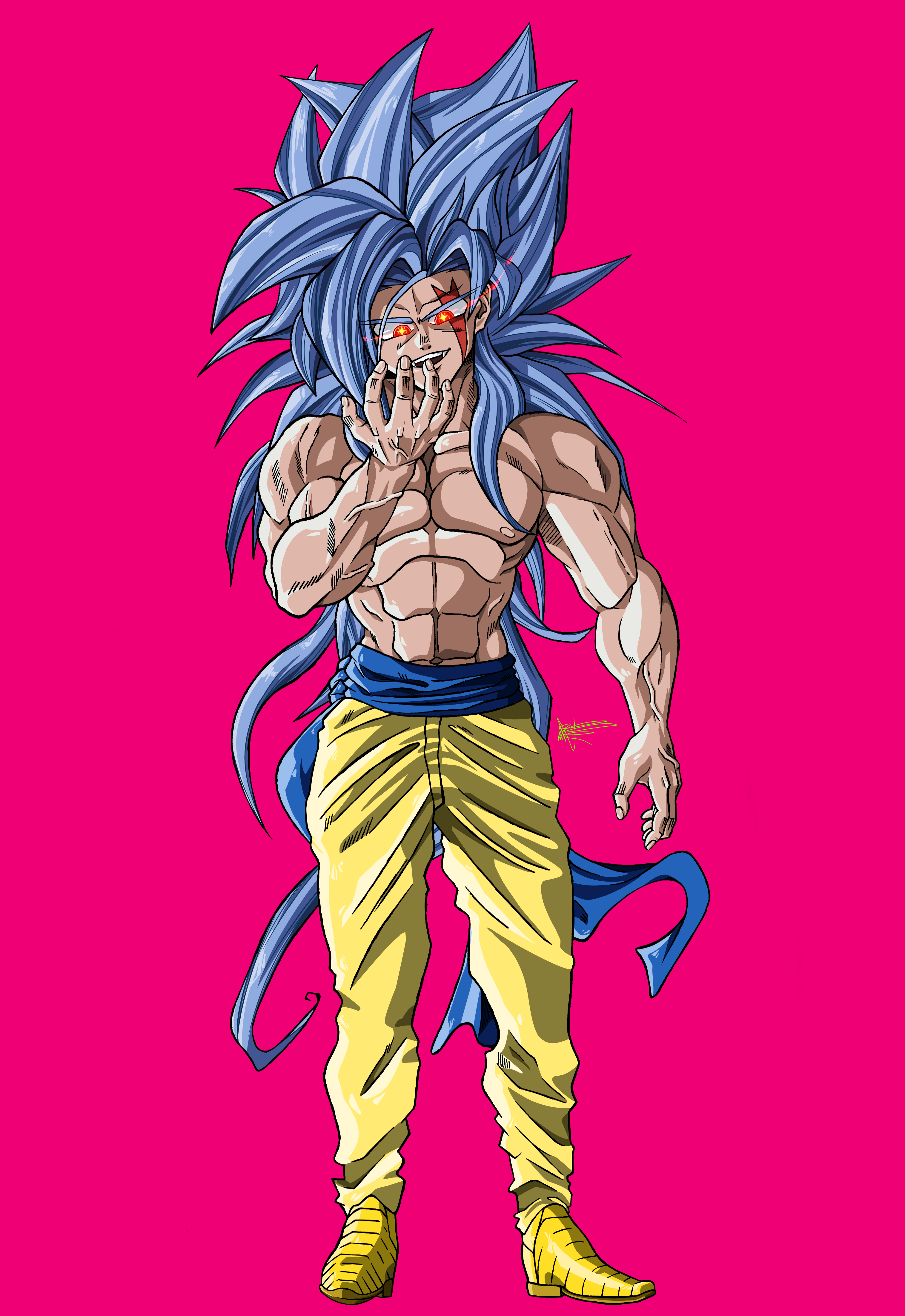 Goku AF SSJ5 by Unkoshin on DeviantArt