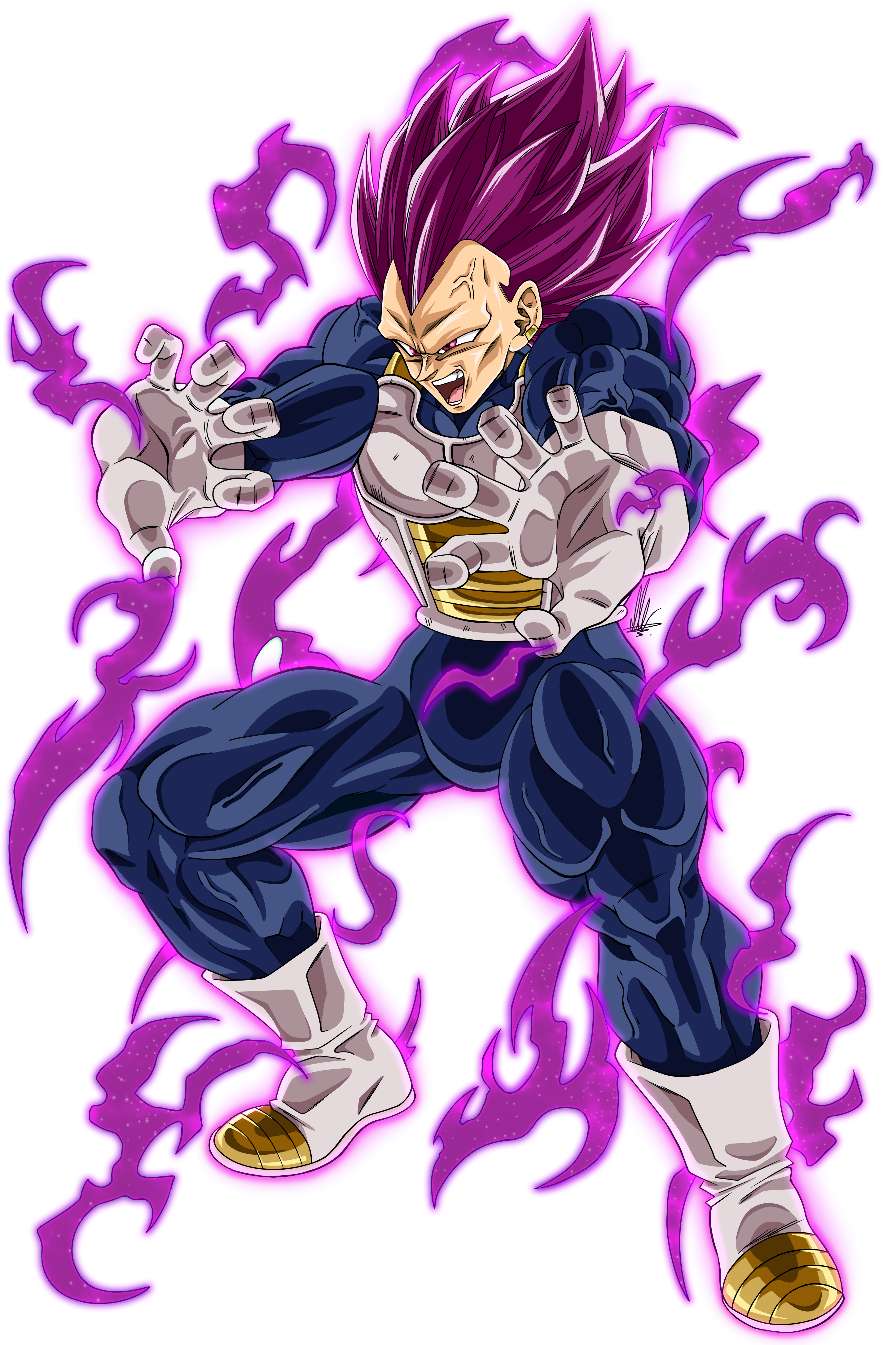 Final Flash Vegeta (Render) by adb3388 on DeviantArt