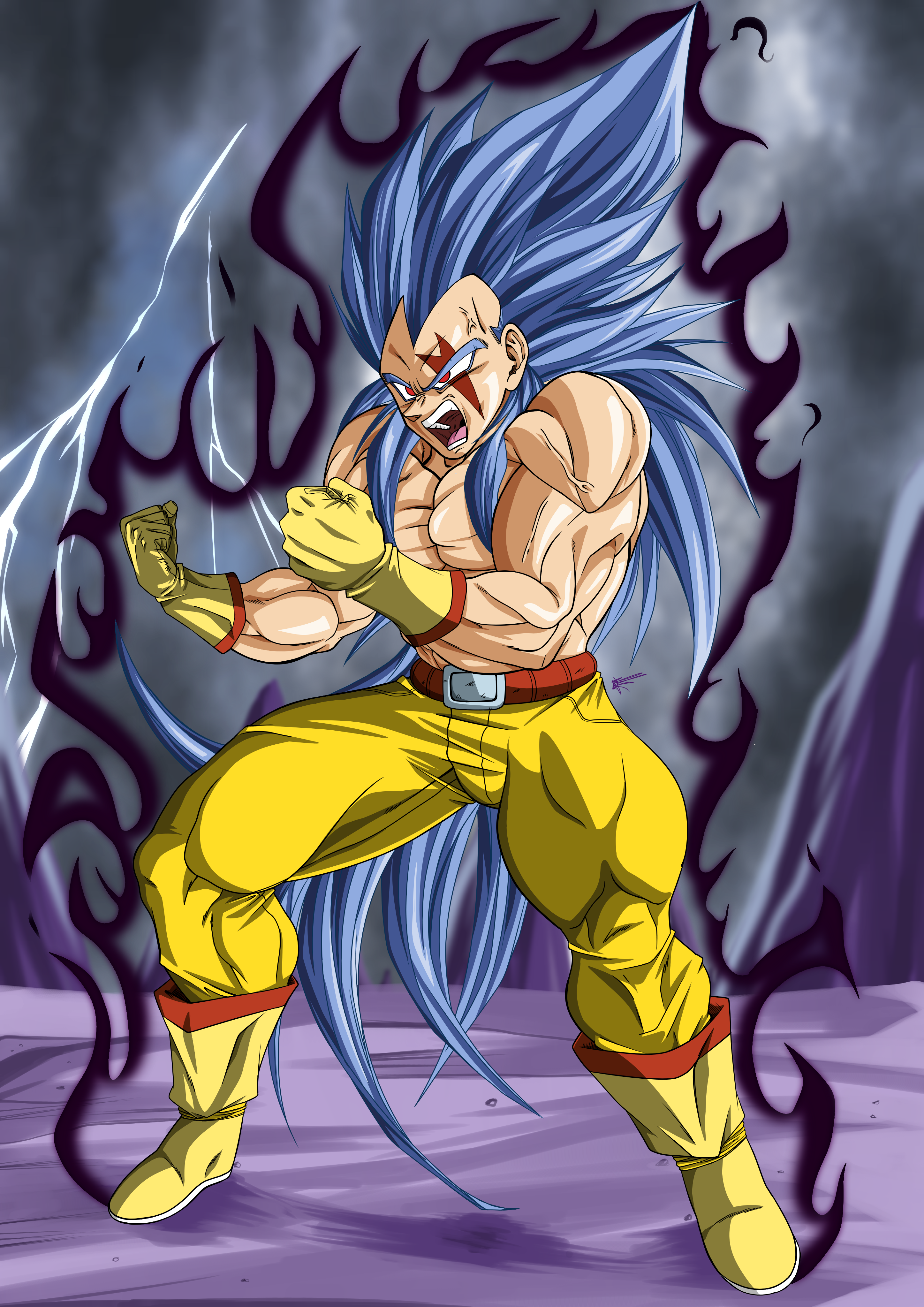 Vegeta Super Saiyan 5 by Unkoshin on DeviantArt