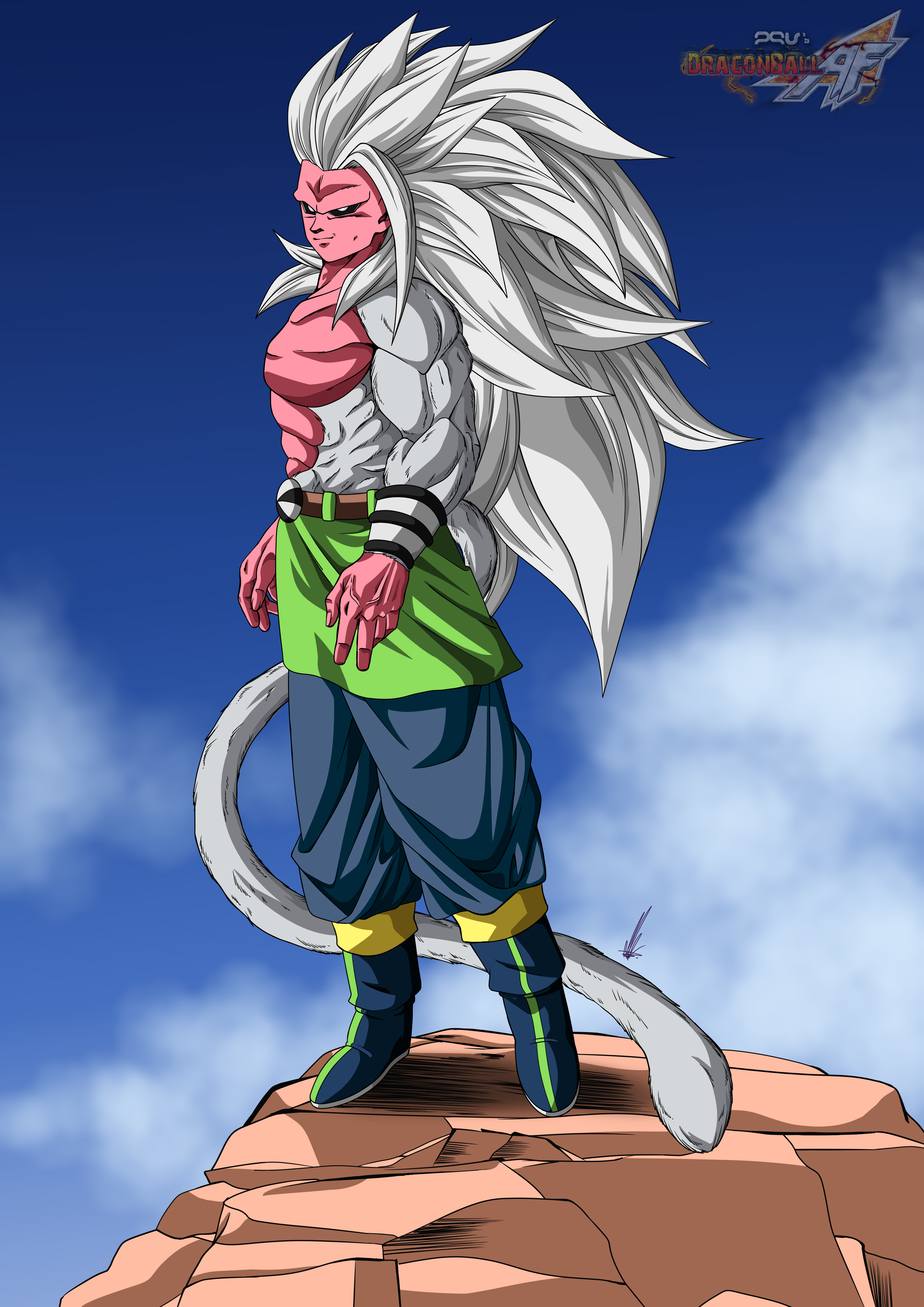 Goku ssj5 (Araki Yamatori) by borjackzzaron on DeviantArt