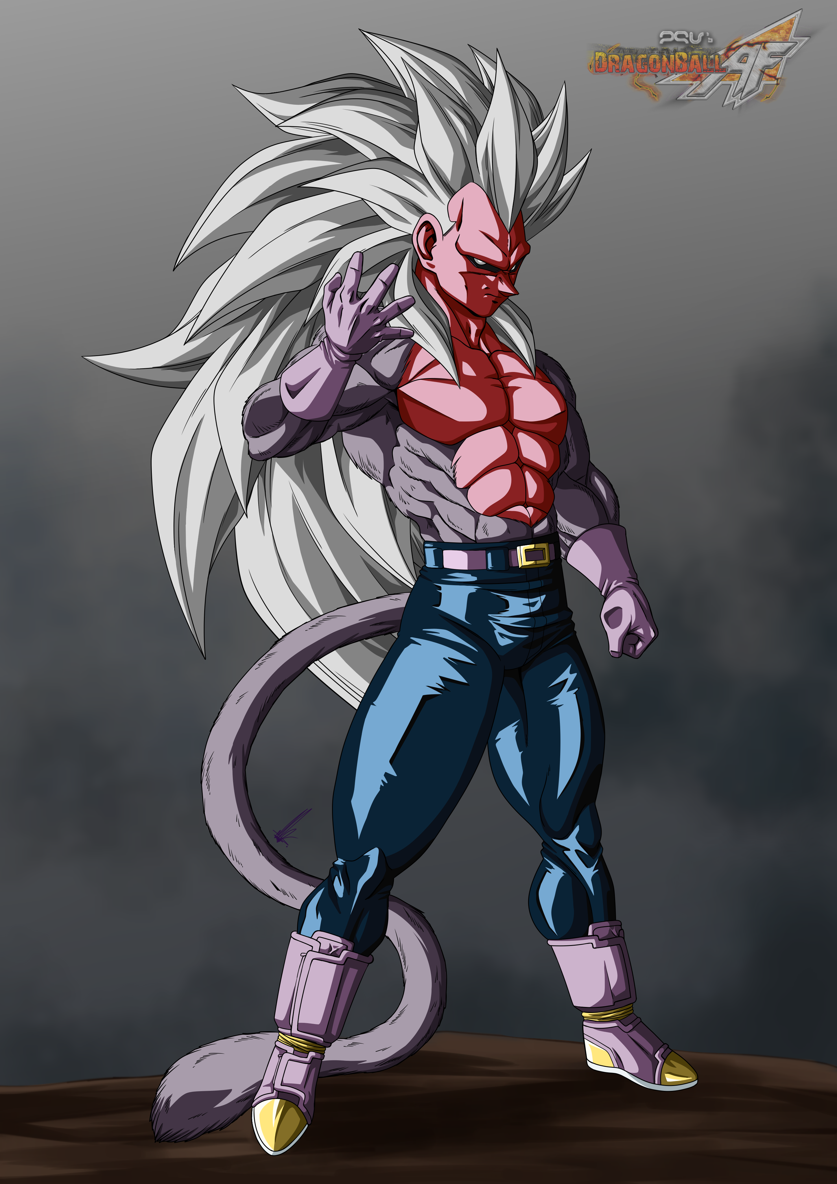 Gogeta ssj5 PGV version by Unkoshin on DeviantArt