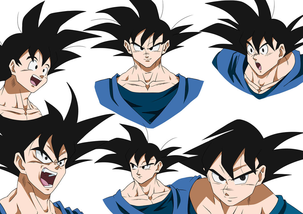 Goku face expression by Unkoshin on DeviantArt