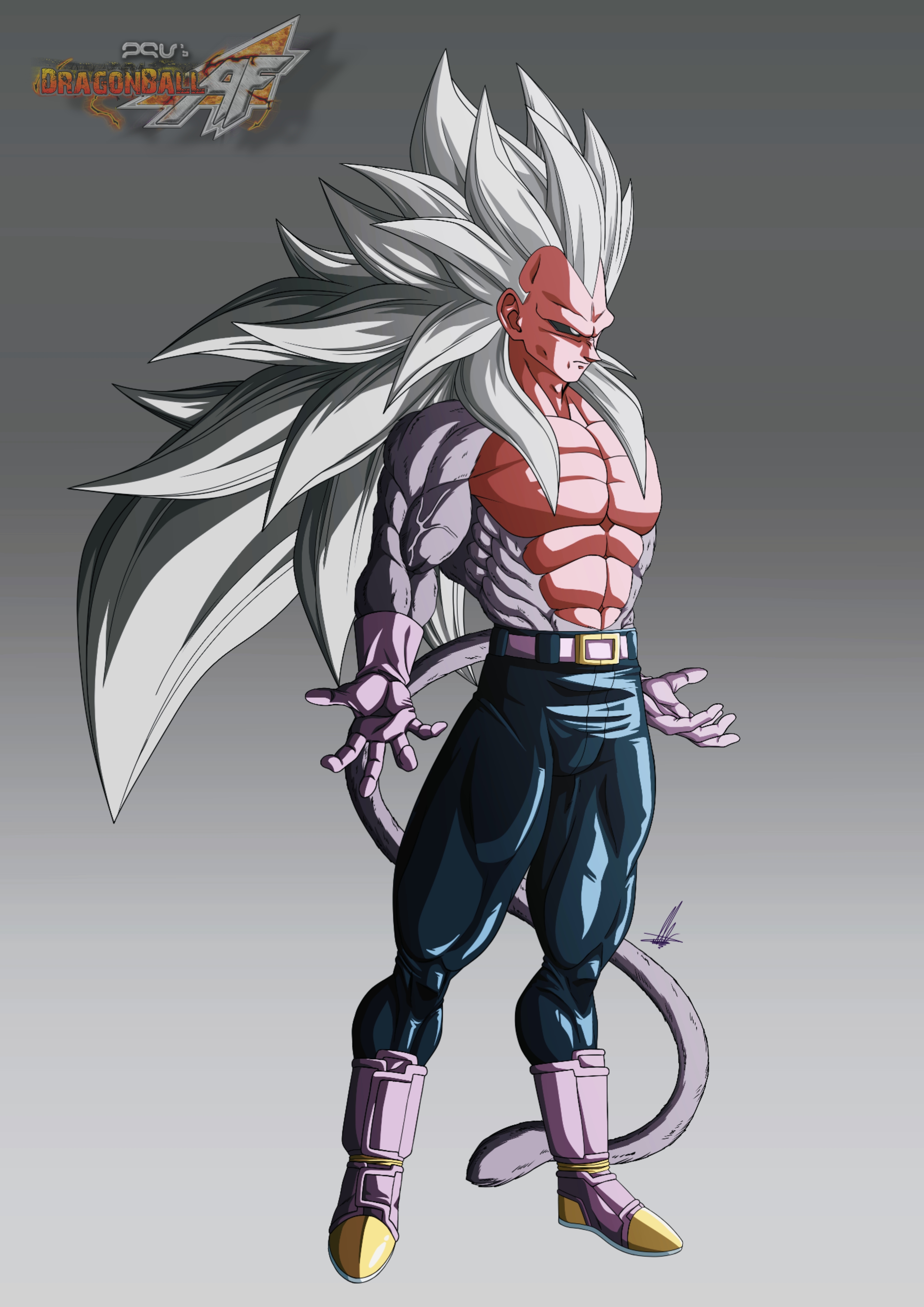 Vegeta ssj5 (PGV) - Render by Unkoshin on DeviantArt