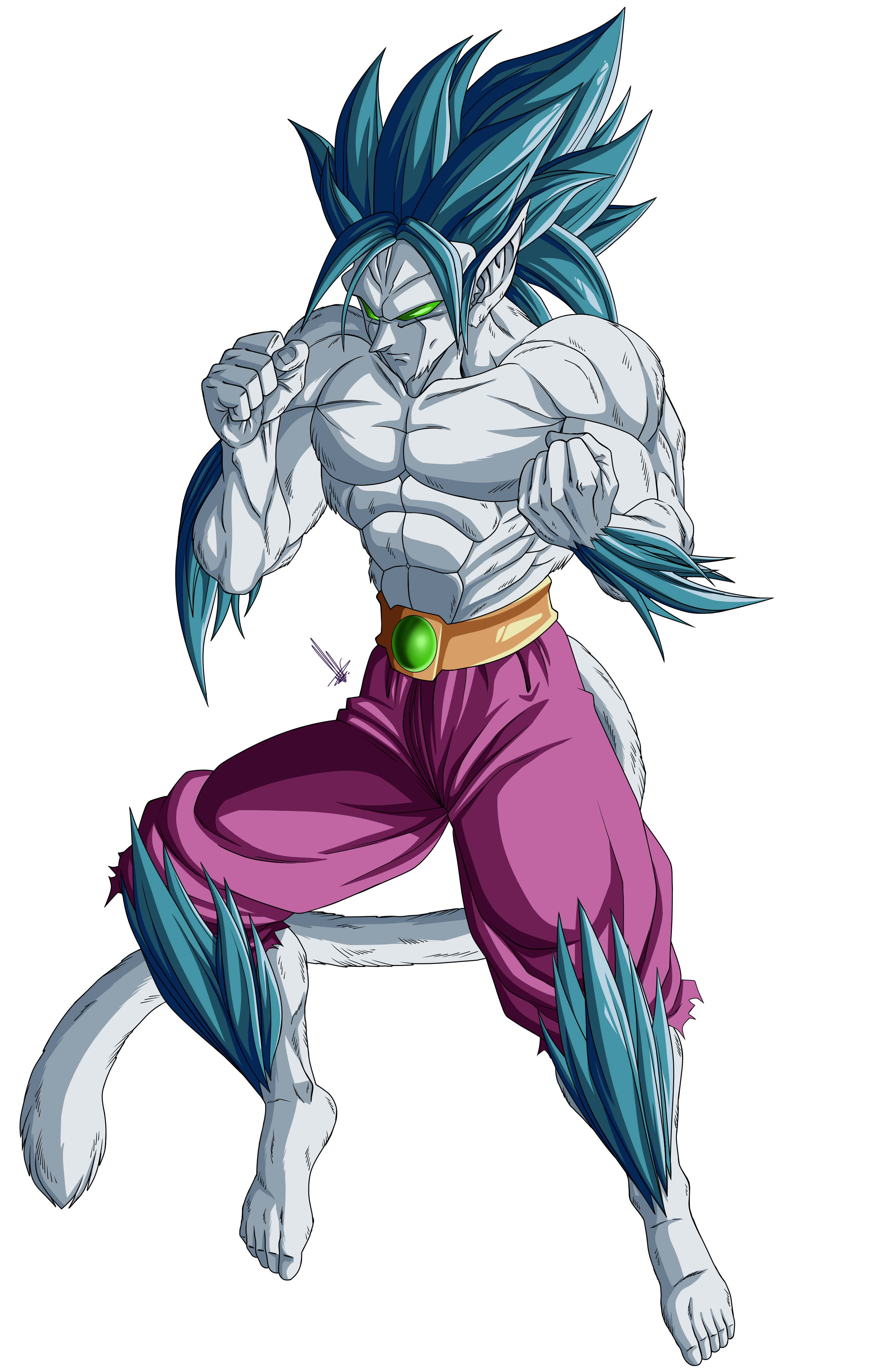 Broly Ssj 5 by NIKOLAS180 on DeviantArt