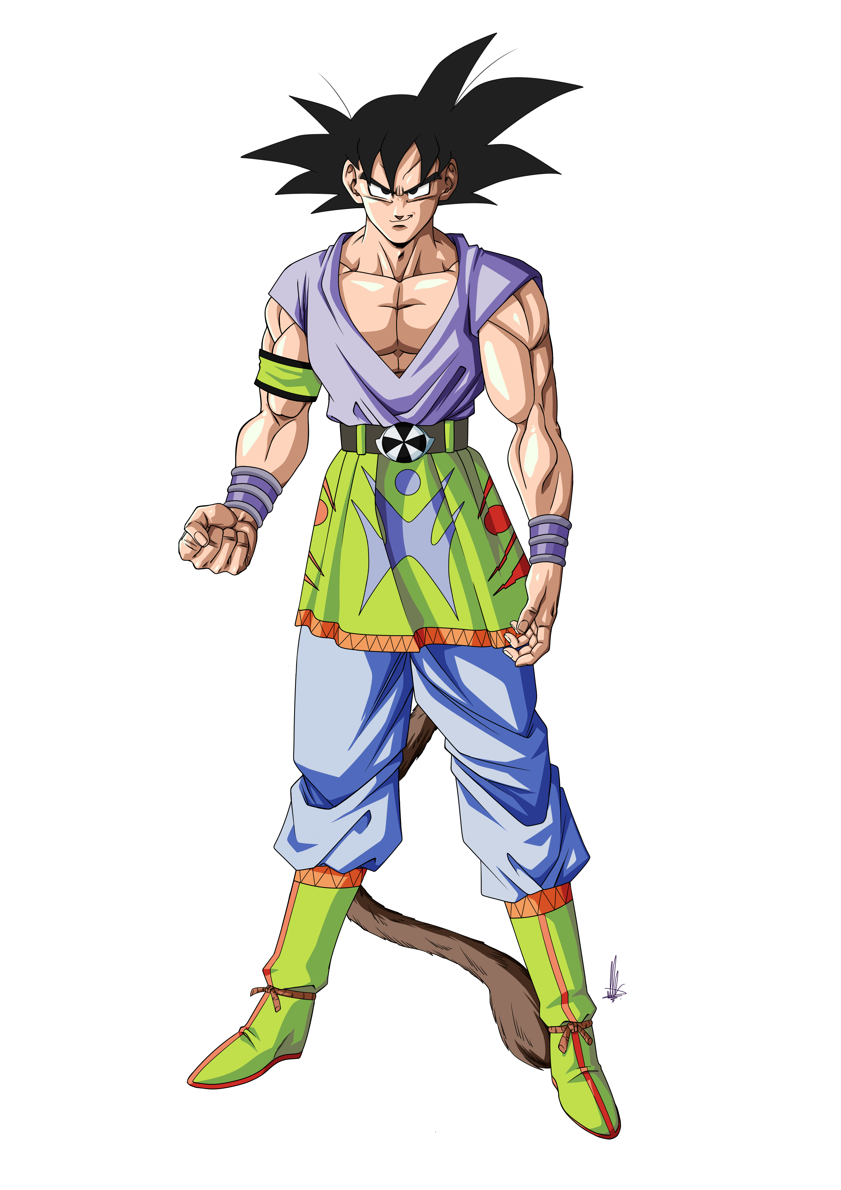 Goku AF SSJ5 by Unkoshin on DeviantArt