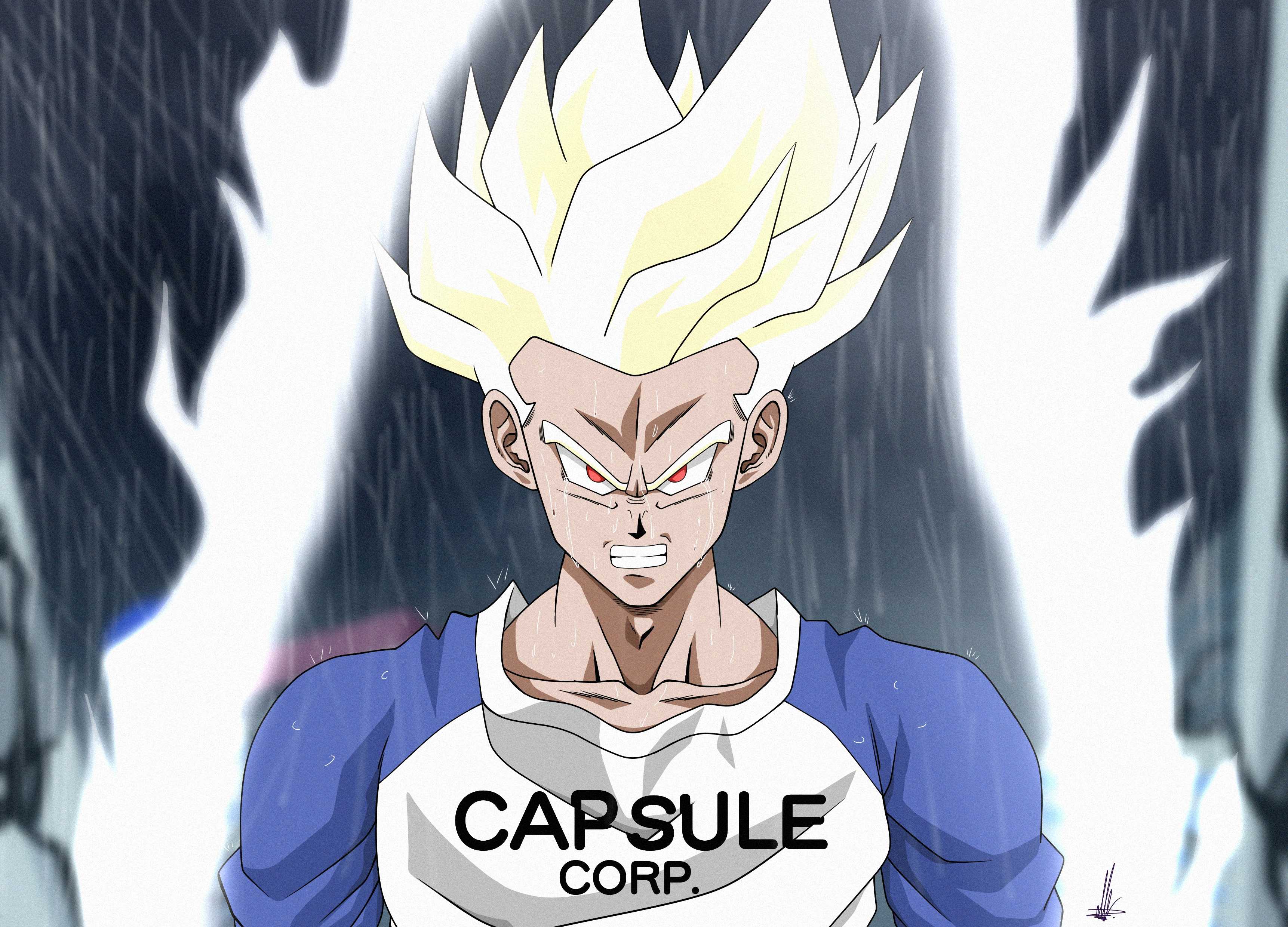 Future teen trunks ssj manga