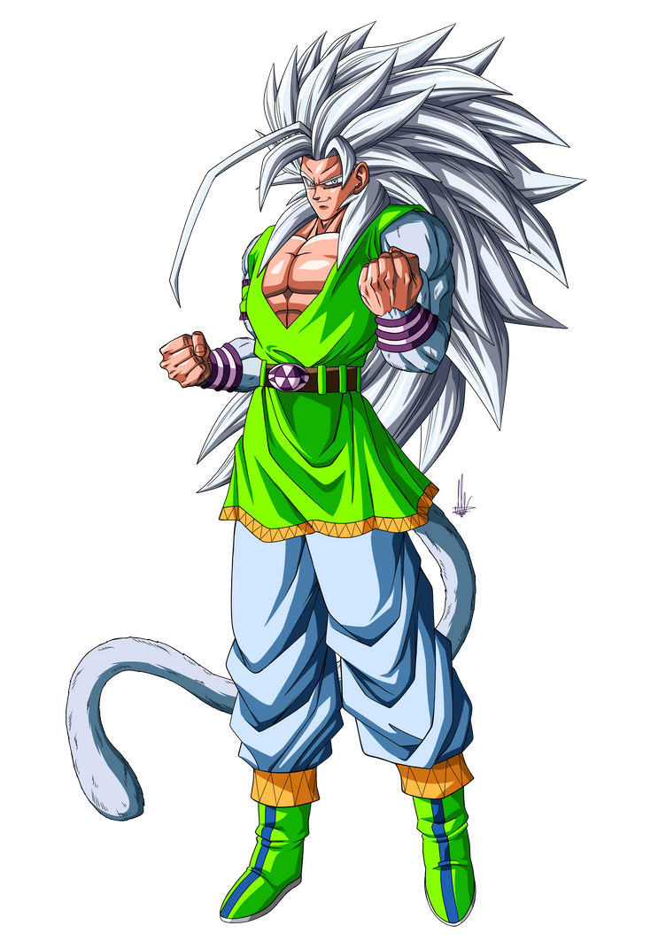 Goku Super Saiyan 5 - Long Art