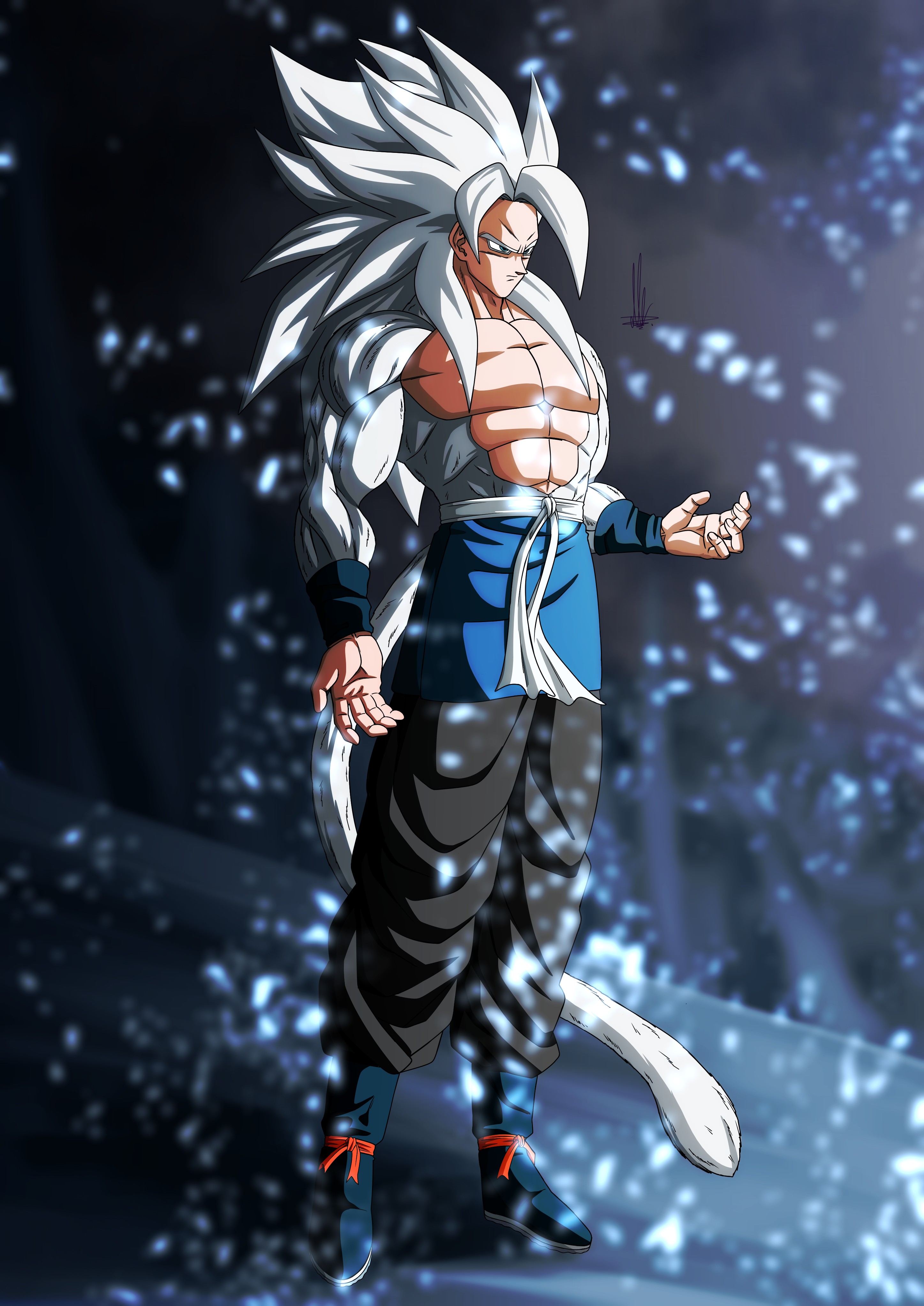 Goku (AF) SSJ5  1 by SSJROSE890 on DeviantArt