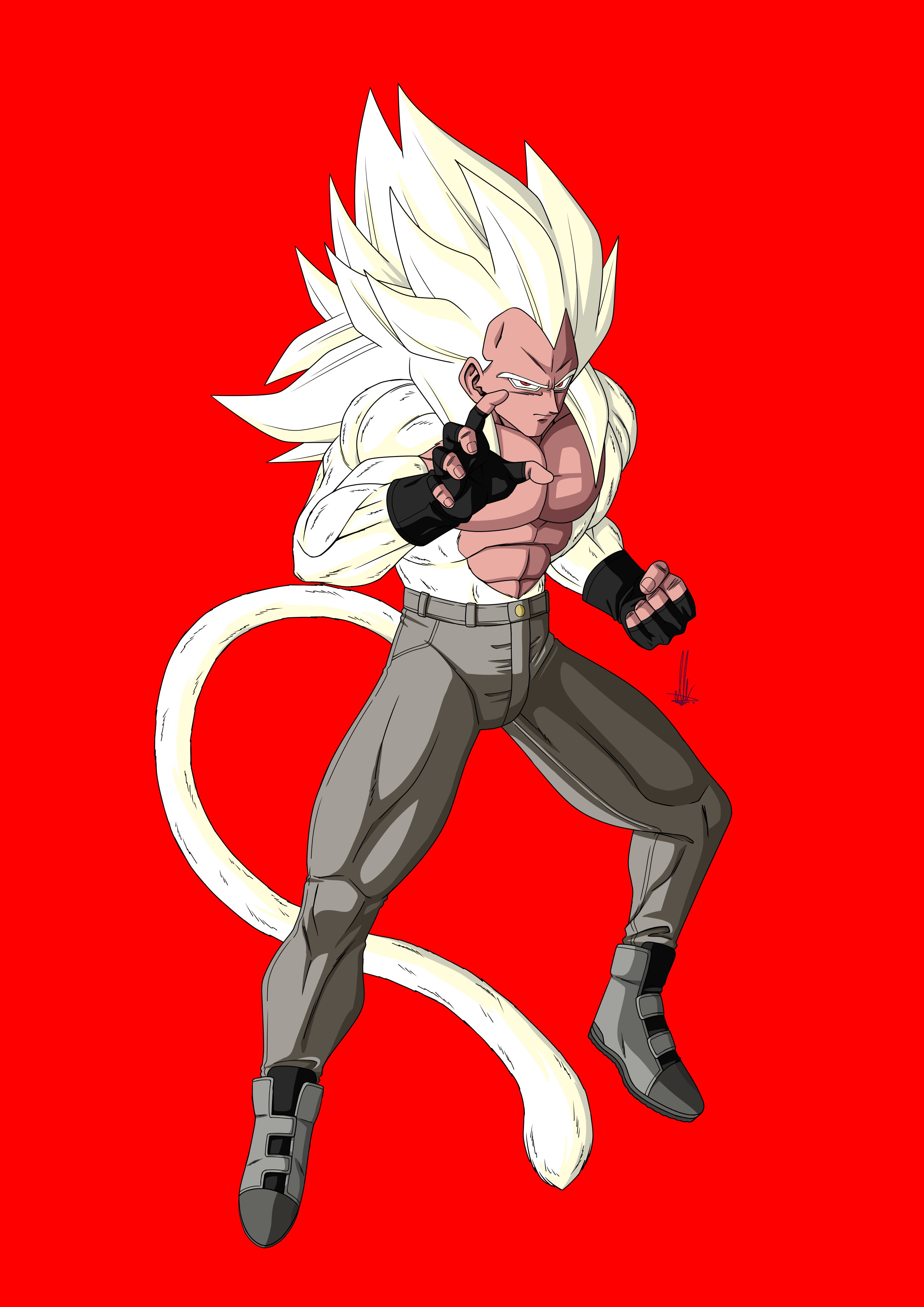 Vegeta ssj5 by daimaoha5a4 on DeviantArt