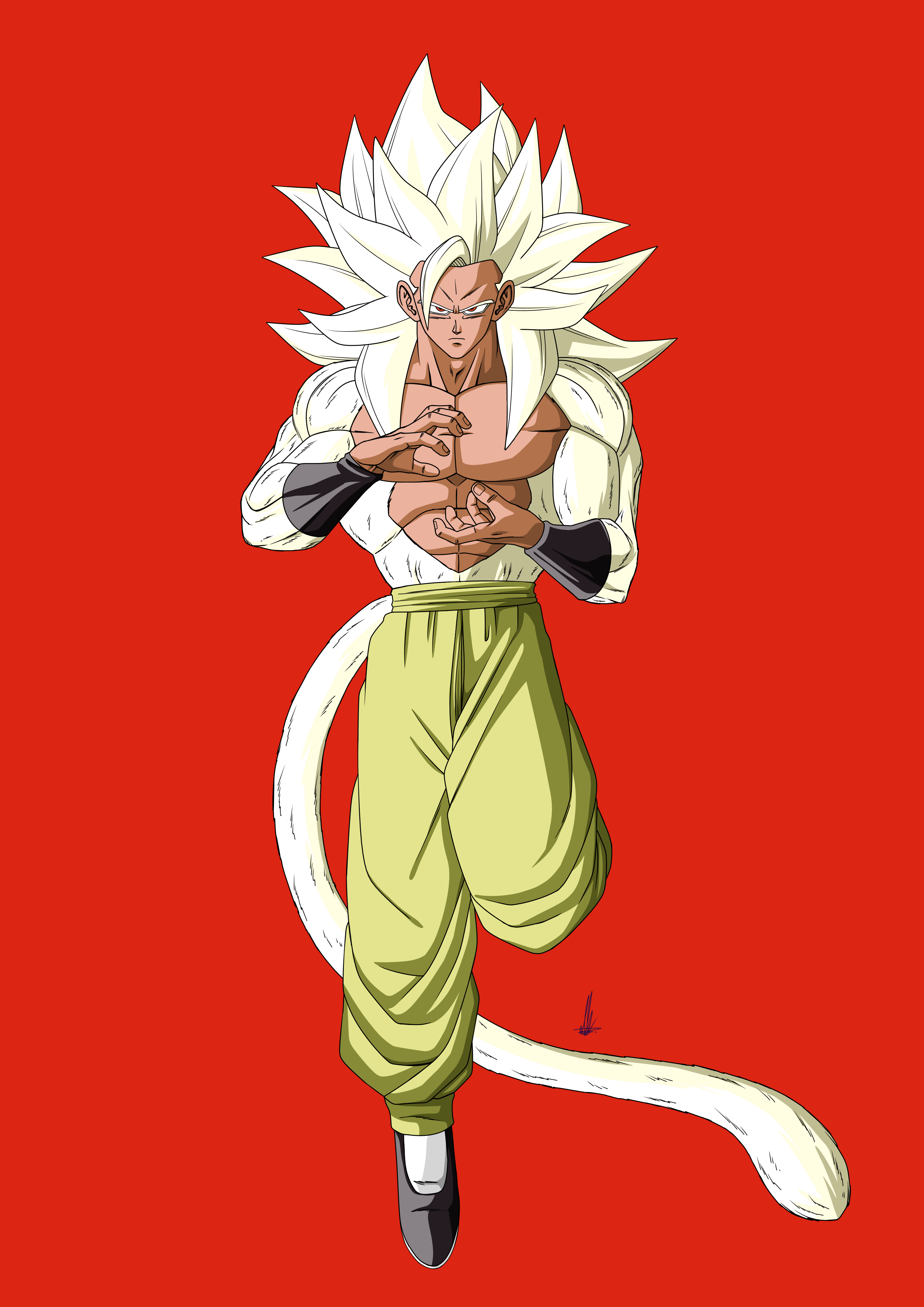 Goku Super Saiyajin 5 by aitze-akusei19 on DeviantArt