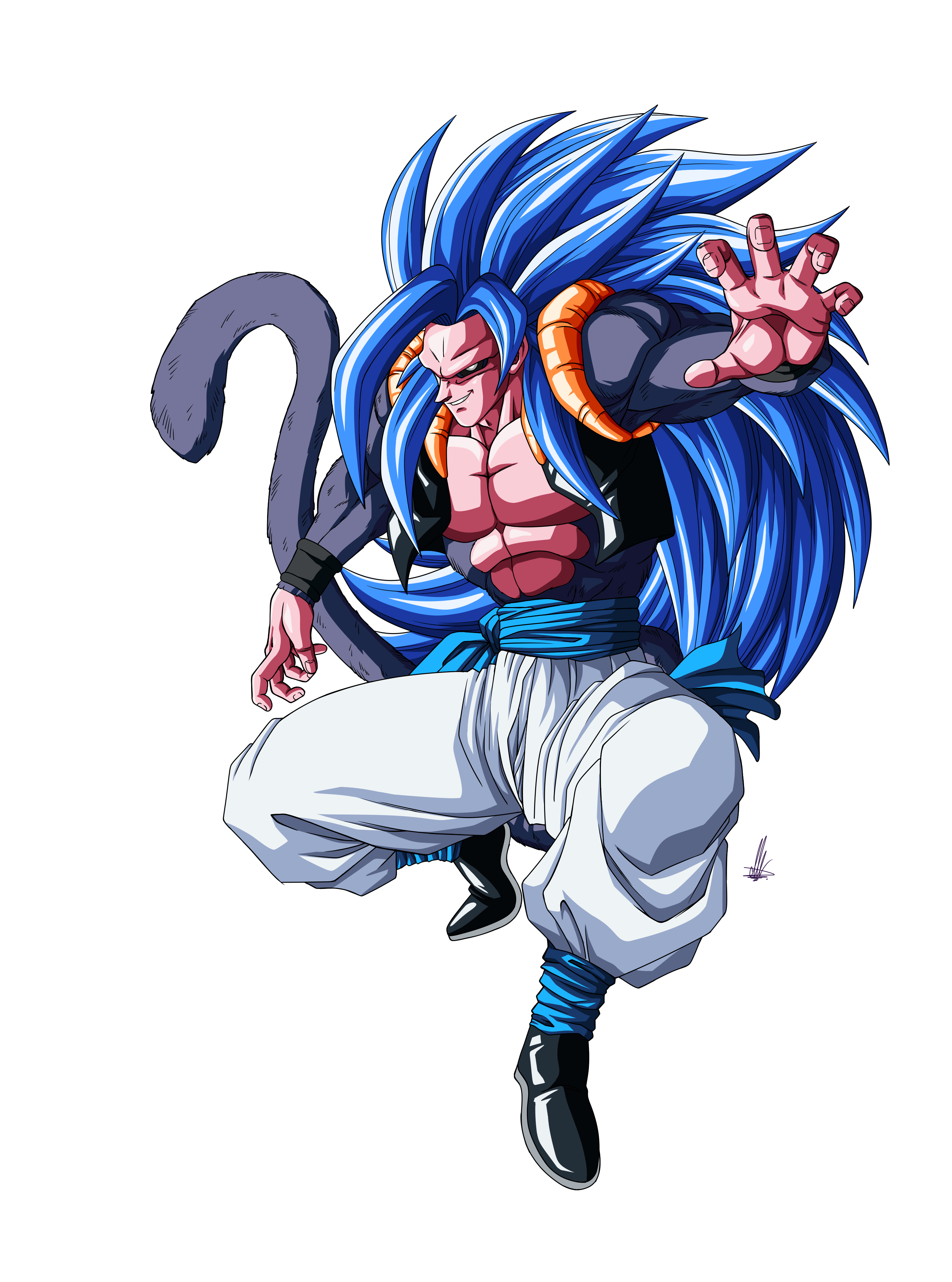 Remake - Gogeta Super Saiyajin 5 (PGV) by Unkoshin on DeviantArt